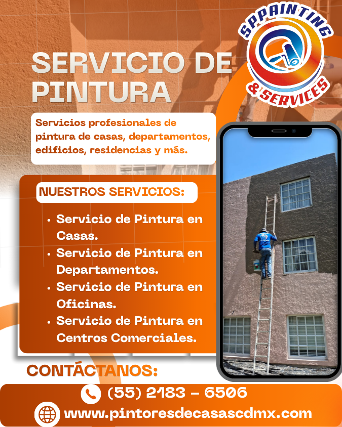 Pintor profesional realizando acabados