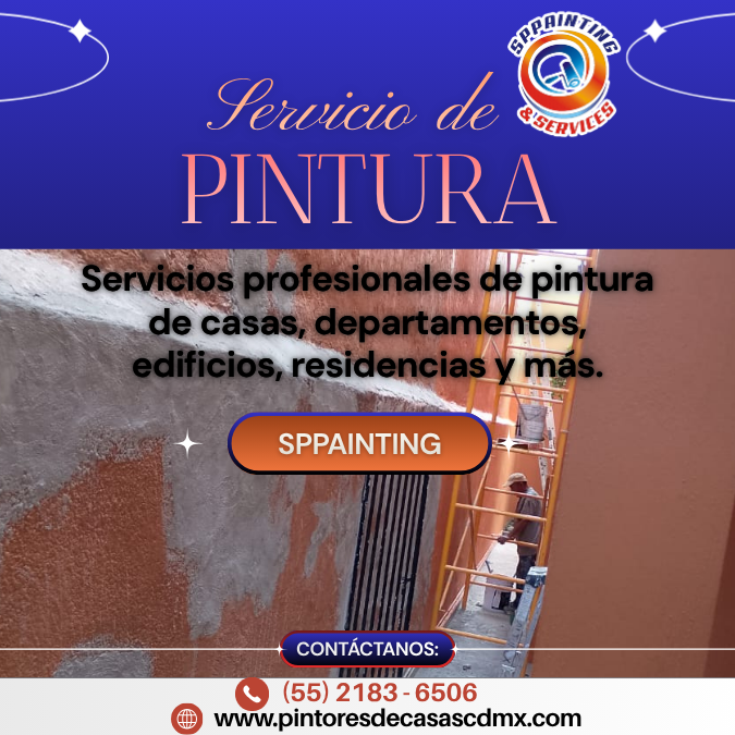 Pintor profesional de SPpainting en interior residencial