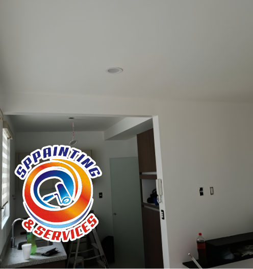 Aplicación profesional de pintura vinílica en recámara