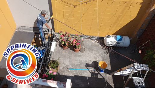 Pintado profesional con rodillo