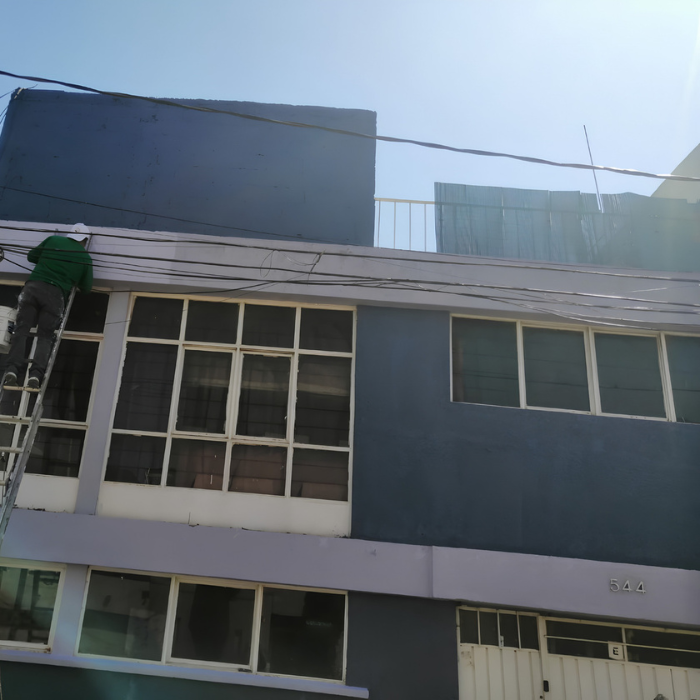 Recubrimiento epóxico de alto brillo terminado