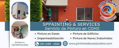 Técnico de SPpainting usando equipo de medición en muro